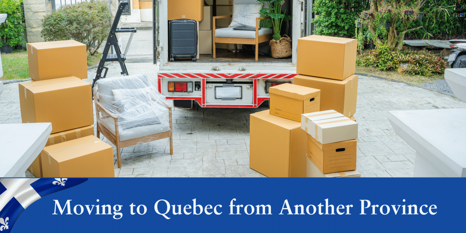 moving to quebec from another province